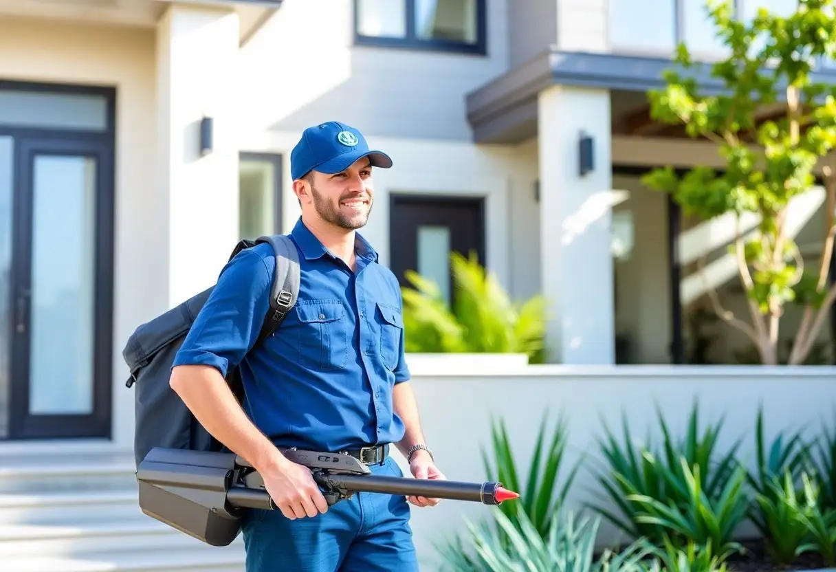 Professional pest control service in Mosman