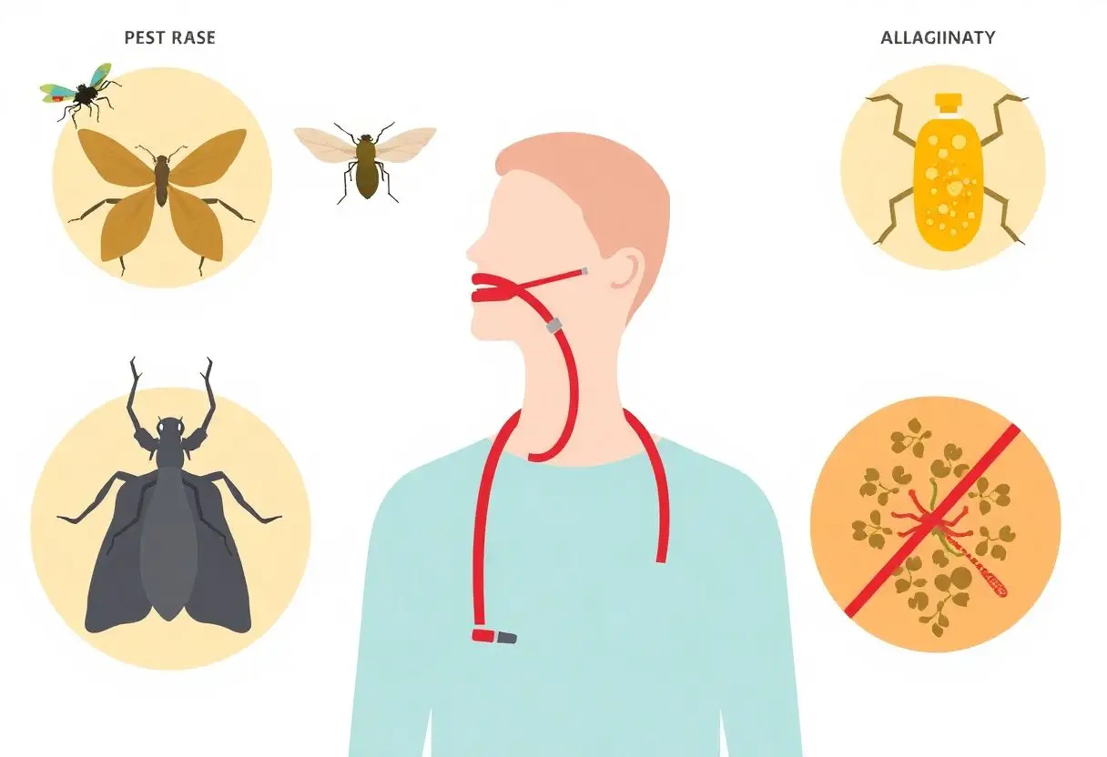 Health risks from pests