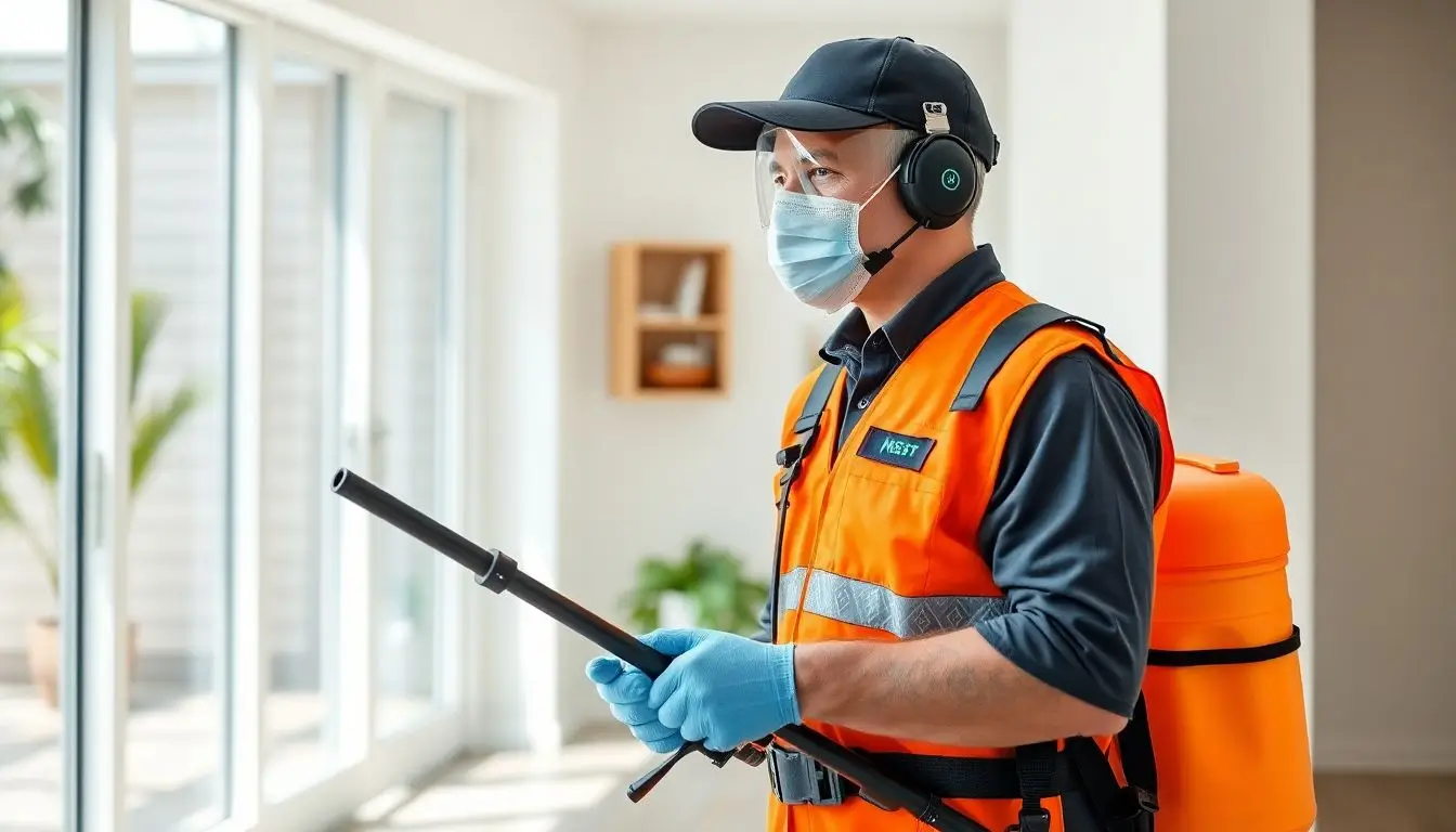 Professional pest control services